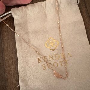 Kendra Scott Rose Gold Chain Necklace